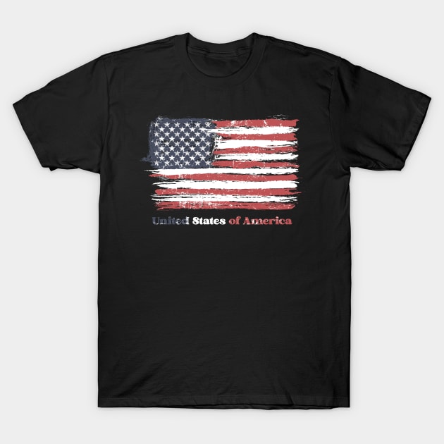 United States of America T-Shirt by nrlhidayat